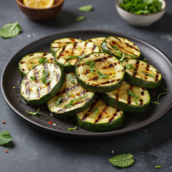 Plain or mint zucchini