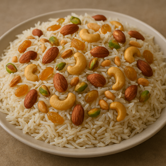 Basmati Rice with Nuts