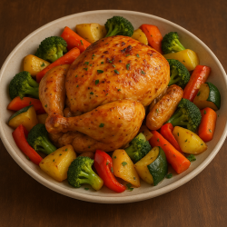 Chicken with vegetables