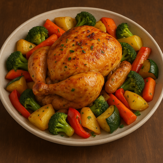 Chicken with vegetables