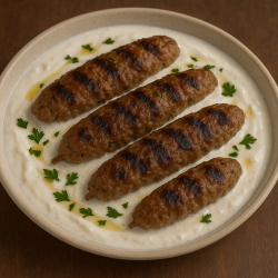 Kofta with Yogurt Sauce 