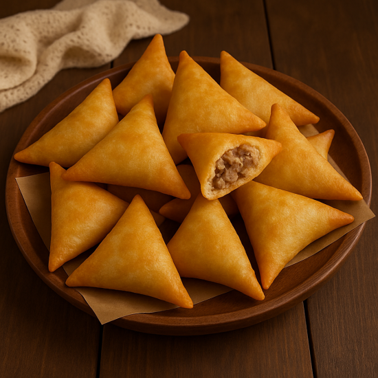 Samosas minced meat, 10 pieces