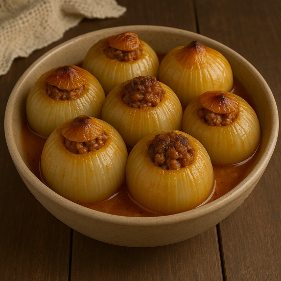 Stuffed onions 