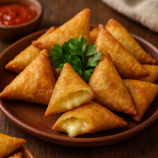 Mixed Cheese Samosa