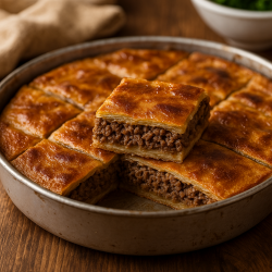 Roqaq with Minced Meat