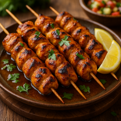 Shish Tawook (Marinated Chicken Skewers)