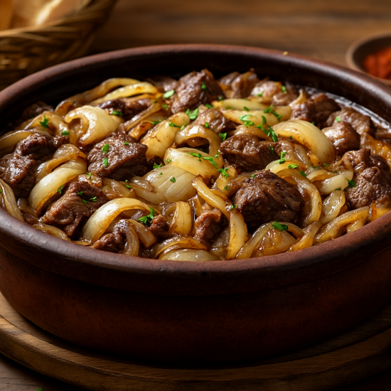 Beef & Onion Tagine
