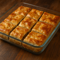 Roqaq with Minced Meat