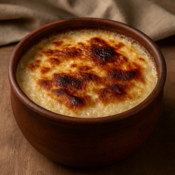 Baked Creamy Rice Tagine