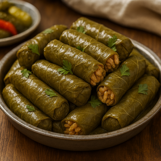 Stuffed vine leaves Ready to Cook