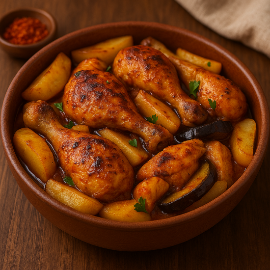 Baked Chicken with Potatoes