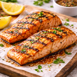Grilled Salmon (250g)